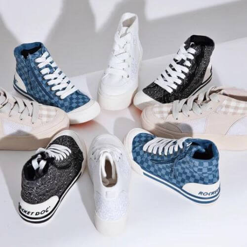 Rocket dog high top sneakers sales