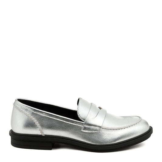 Gabby Silver Loafer