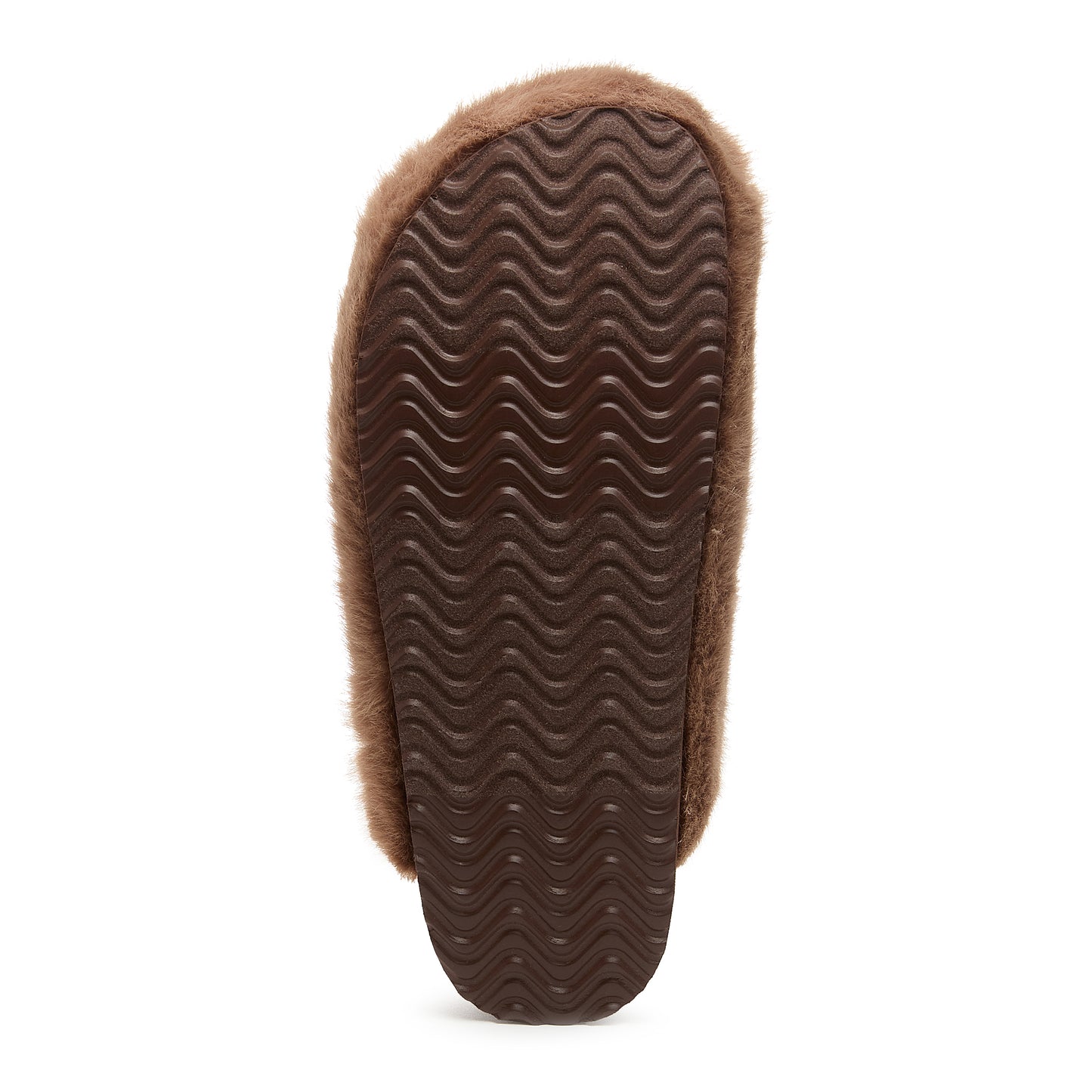 Rocket Dog Womens Abel Plus Fuzzy Taupe Mule