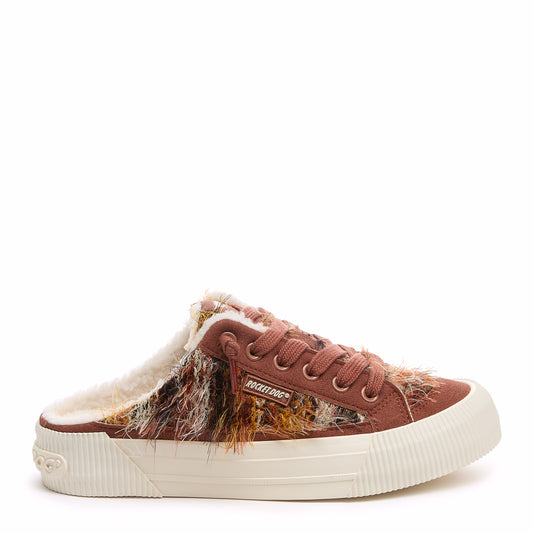 Rocket Dog Women's Cheery Brown Multi Mule Sneaker
