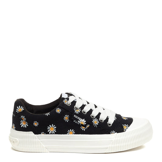 Rocket Dog Cheery daisy print sneaker, women's playful shoe