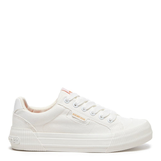 Rocket Dog Cheery white sneaker, women's playful shoe