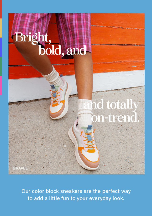 Walk Loud, Walk Proud: Rocket Dog’s Color Block Sneakers Bring the Fun