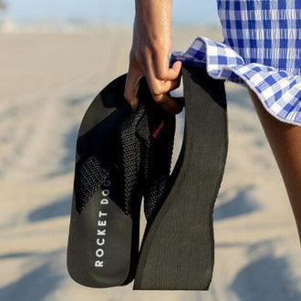 rocket dog flip flops navy