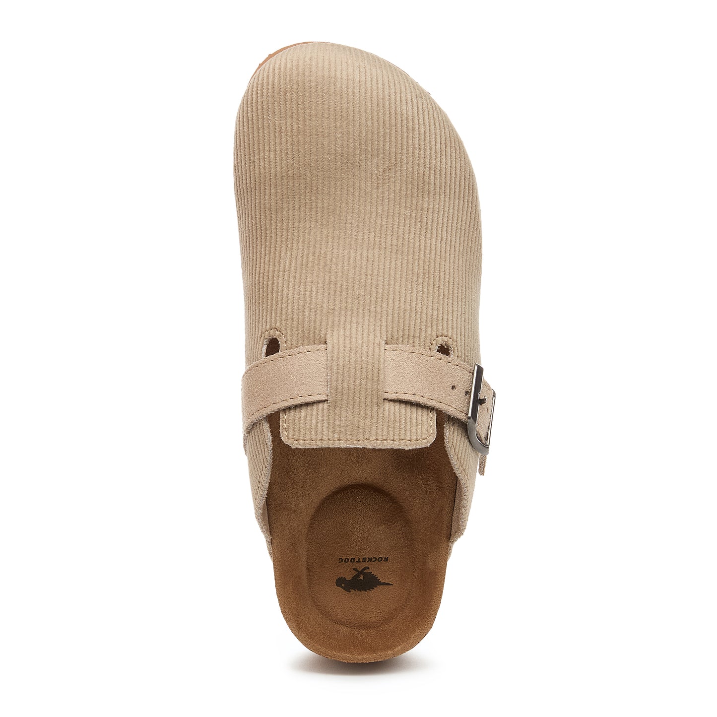 Abel Plus Taupe Corduroy Mule