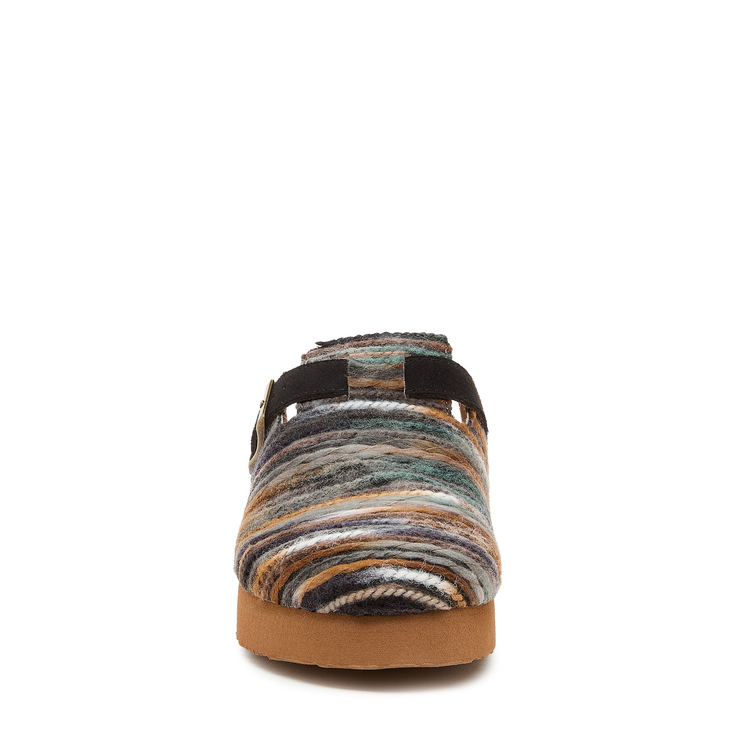Abel Plus 2 Brown Stripe Mule