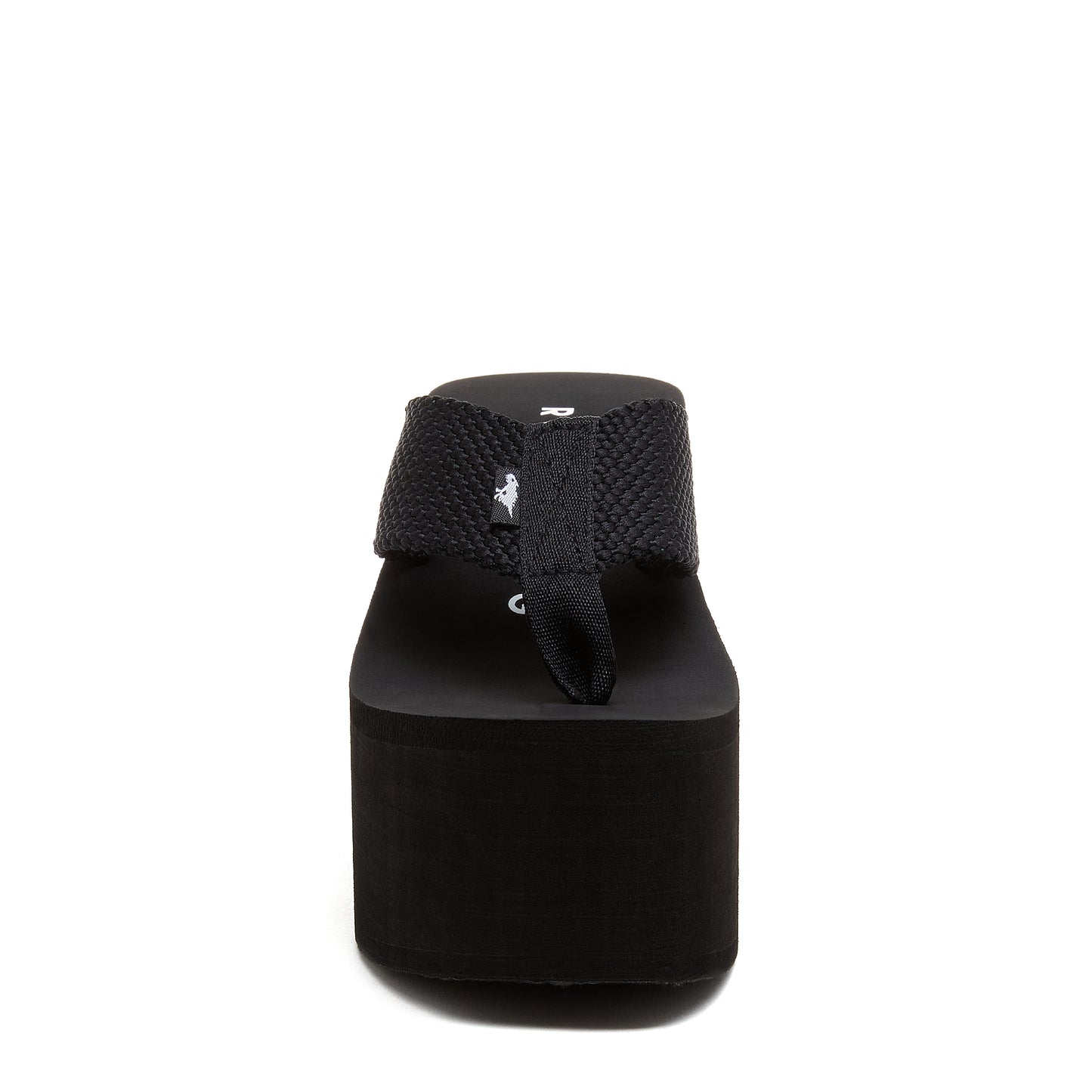 Bigtop Black Platform Flip Flop | Comfort detail | Women's flip-flop | Rocket Dog