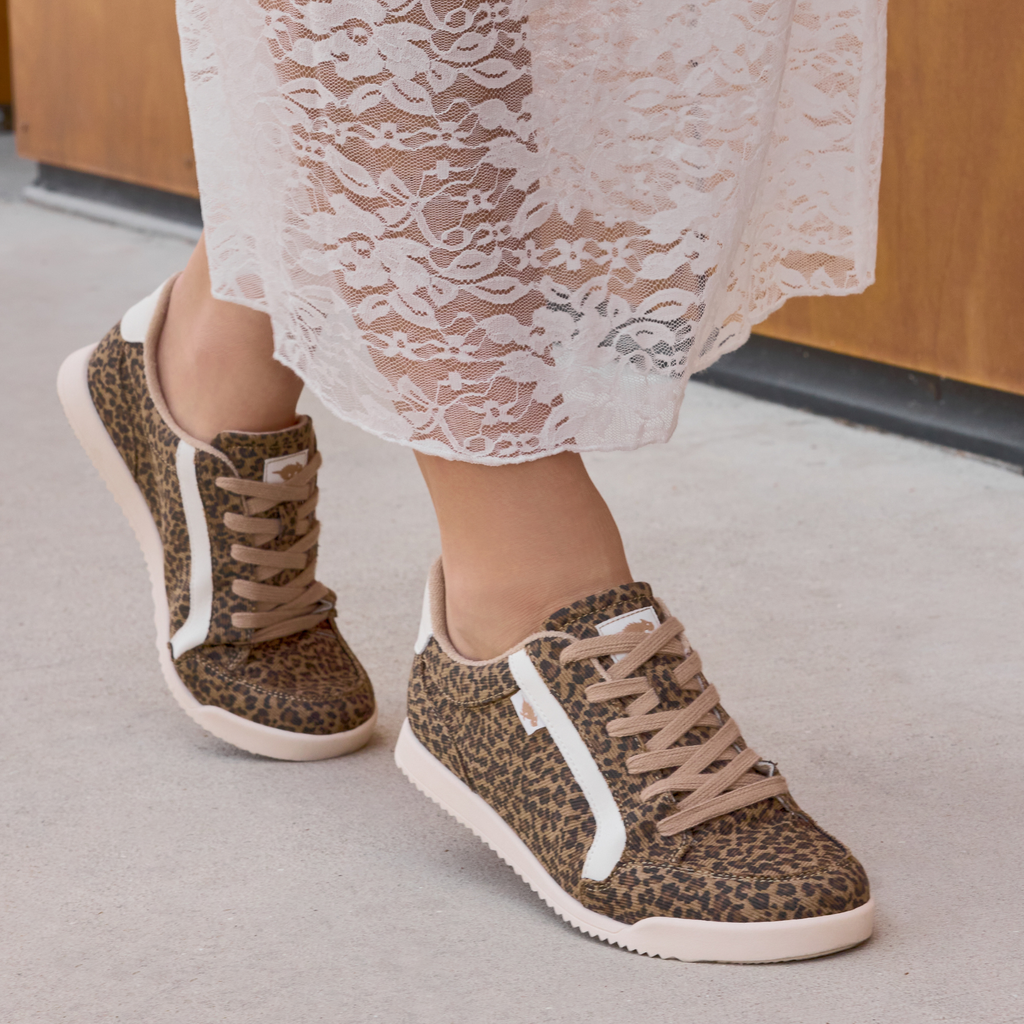 Bolt Leopard Print Sneaker