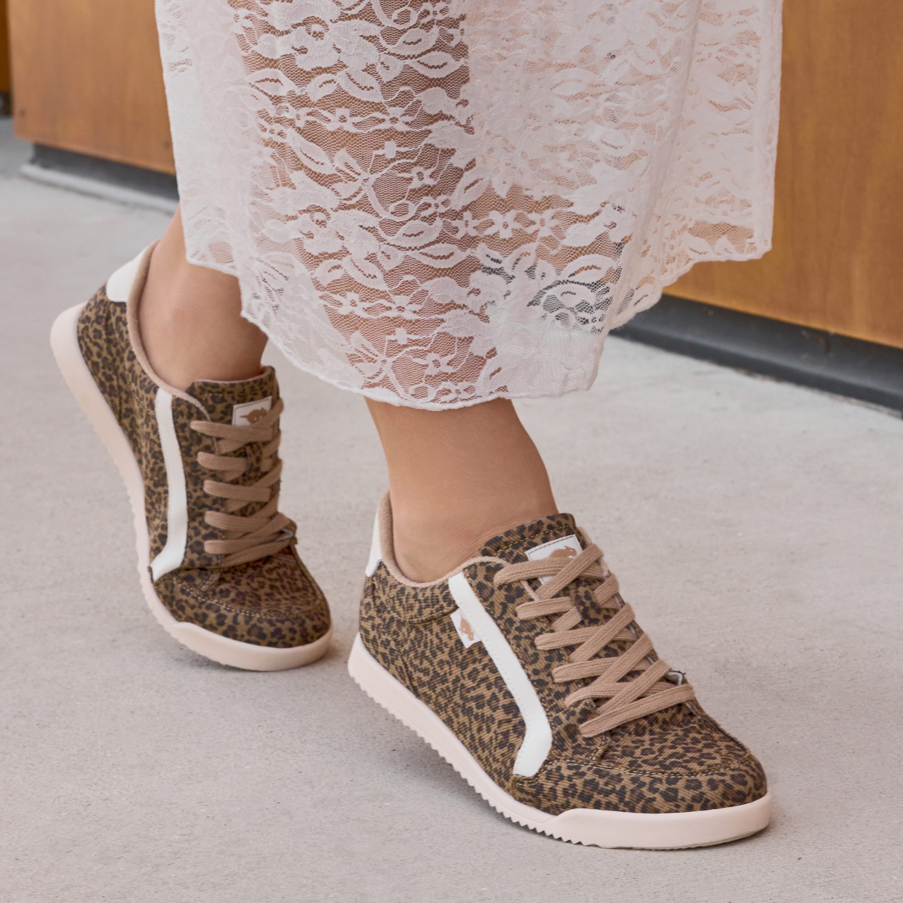 Bolt Leopard Print Sneaker