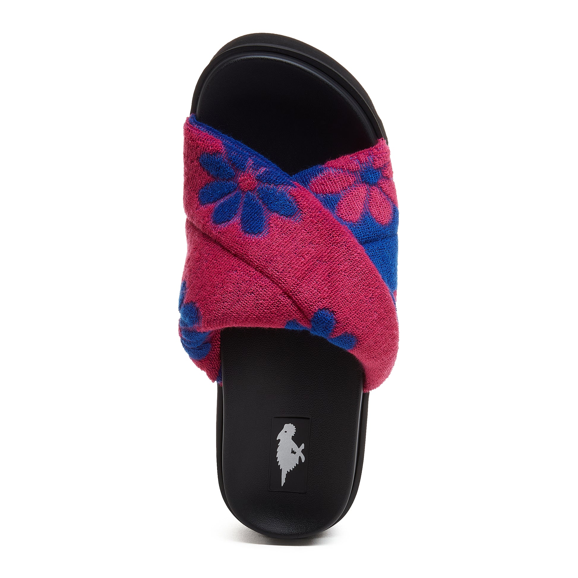 Rocket Dog Breeze Slide Sandals: Hot Pink Terrycloth Poolside Perfection