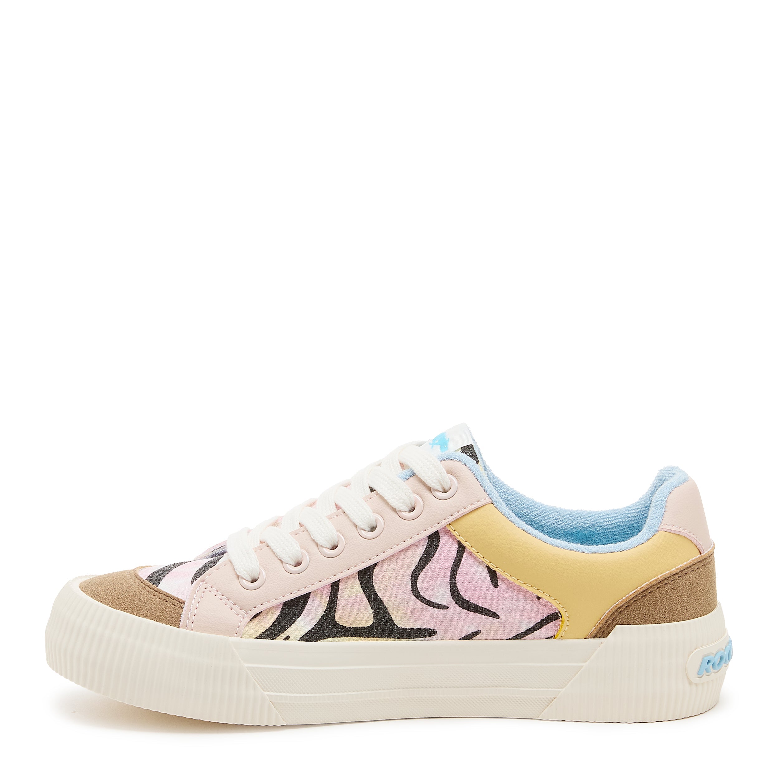 まーちゅりー Rocket Dog Women's Cheery Peach Combo Color Block Sneakers