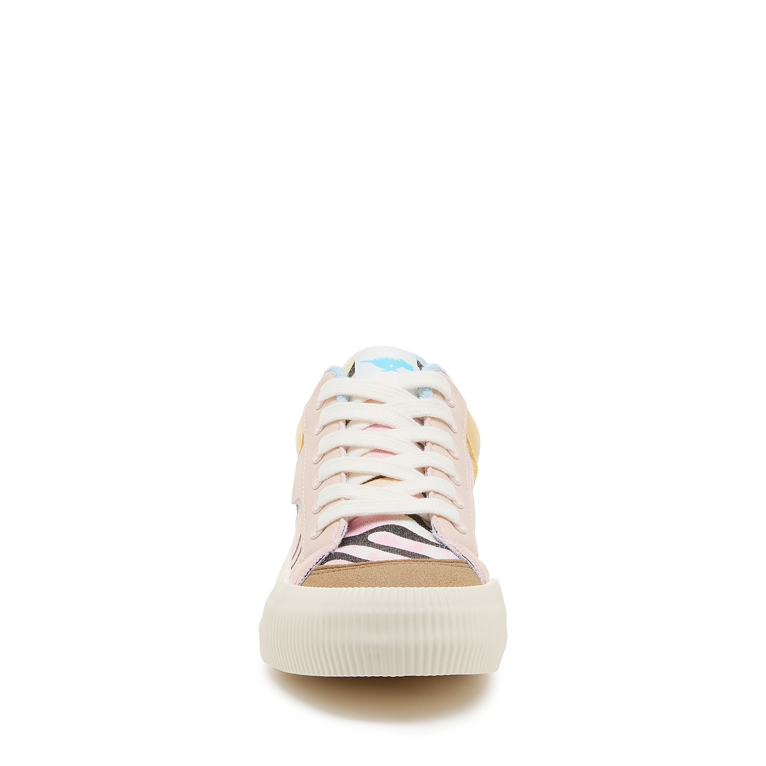 Rocket Dog Women's Cheery Peach Combo Color Block Sneakers