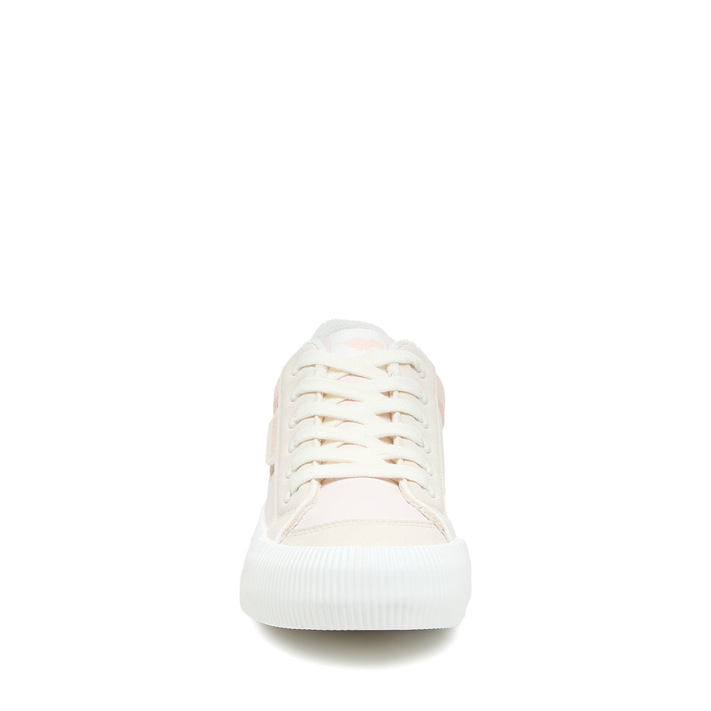 Rocket Dog Cheery women's color block sneaker, playful slip-on