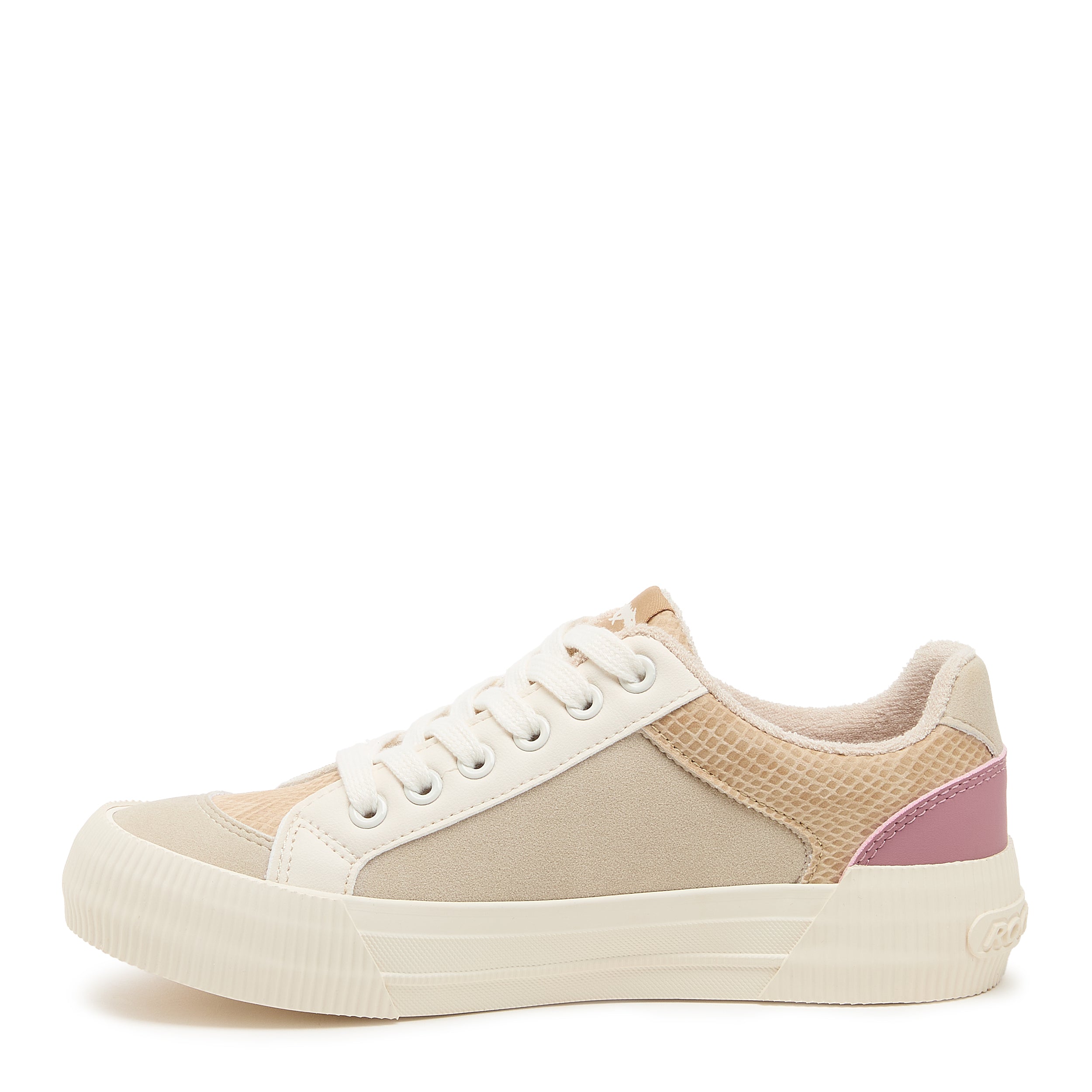 Rocket Dog Cheery women's color block sneaker, playful slip-on