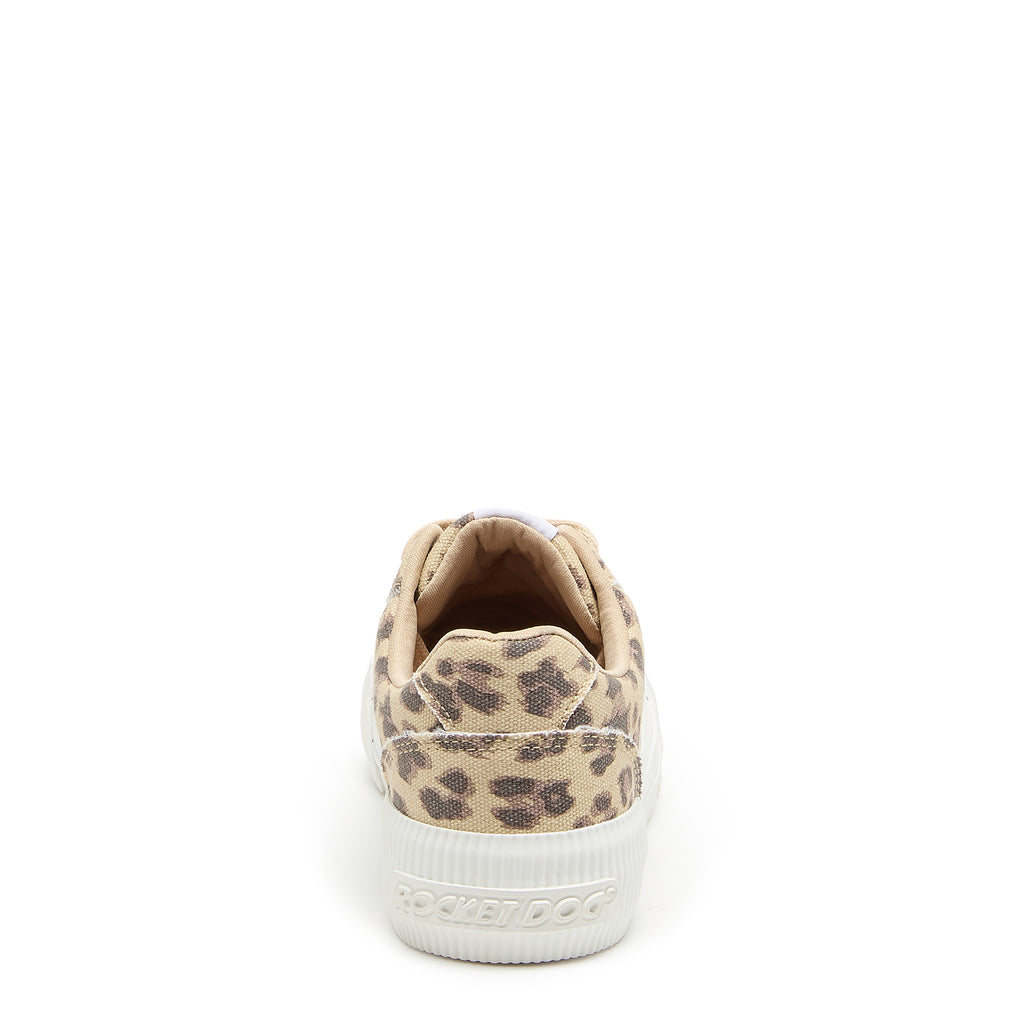 Women's playful leopard sneaker, easy everyday wear – Rocket Dog Cheery