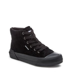 Women's black corduroy sneaker, playful and comfortable – Rocket Dog Cheery