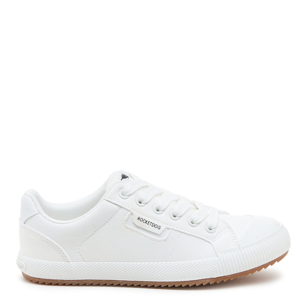 Rocket Dog Cheery white sneaker, women's playful shoe