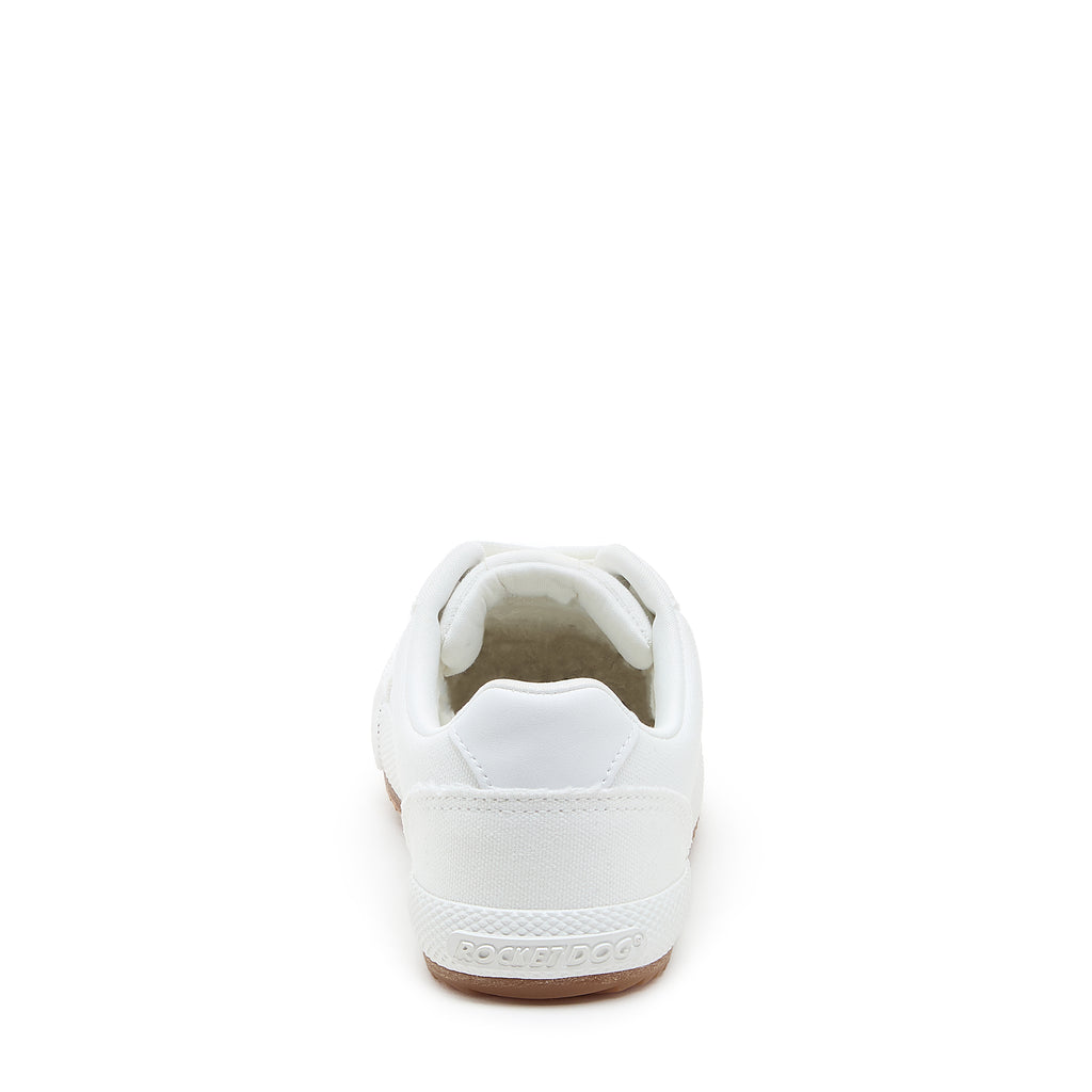 Women's playful white sneaker, easy everyday wear – Rocket Dog Cheery