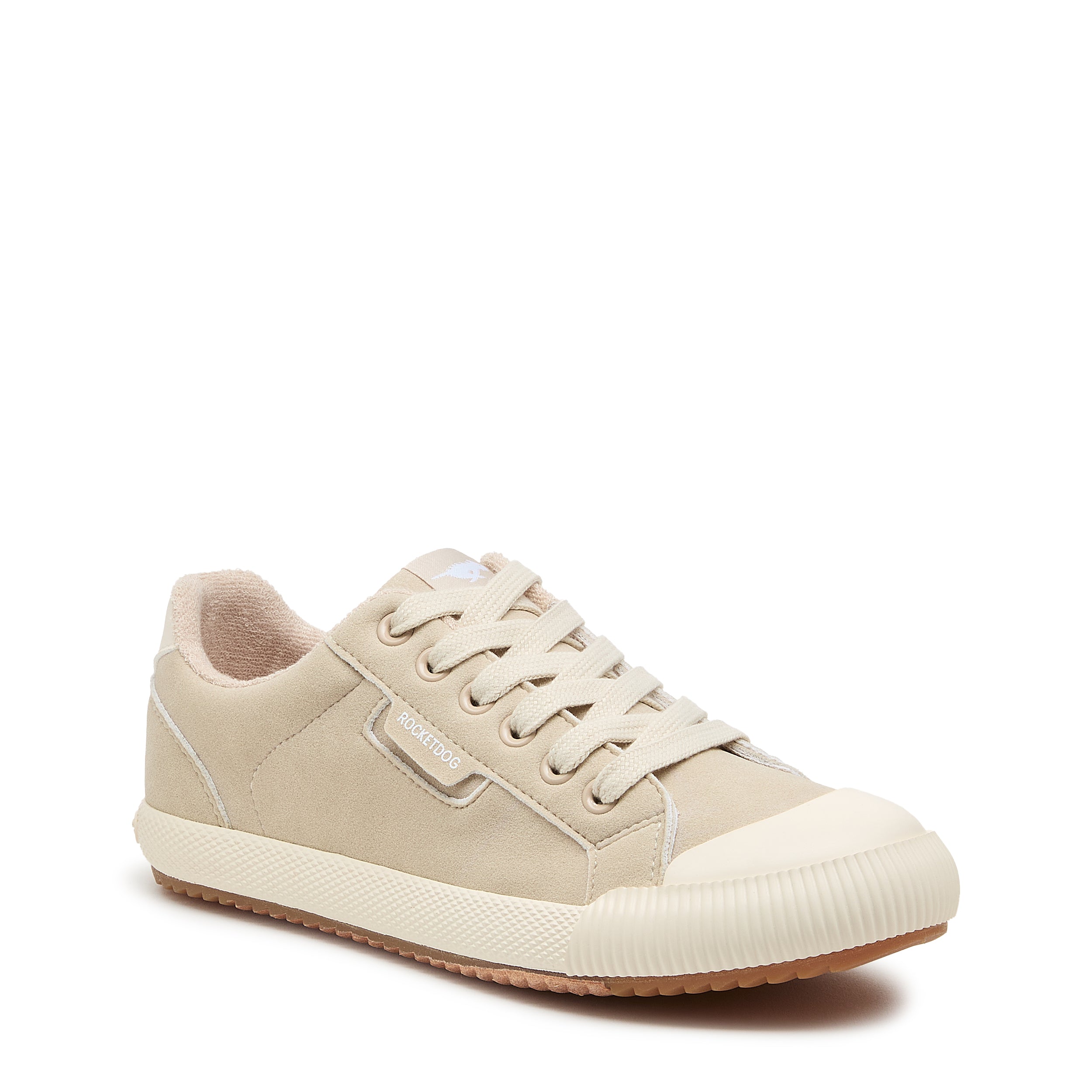 Women's cream sneaker, playful and comfortable – Rocket Dog Cheery