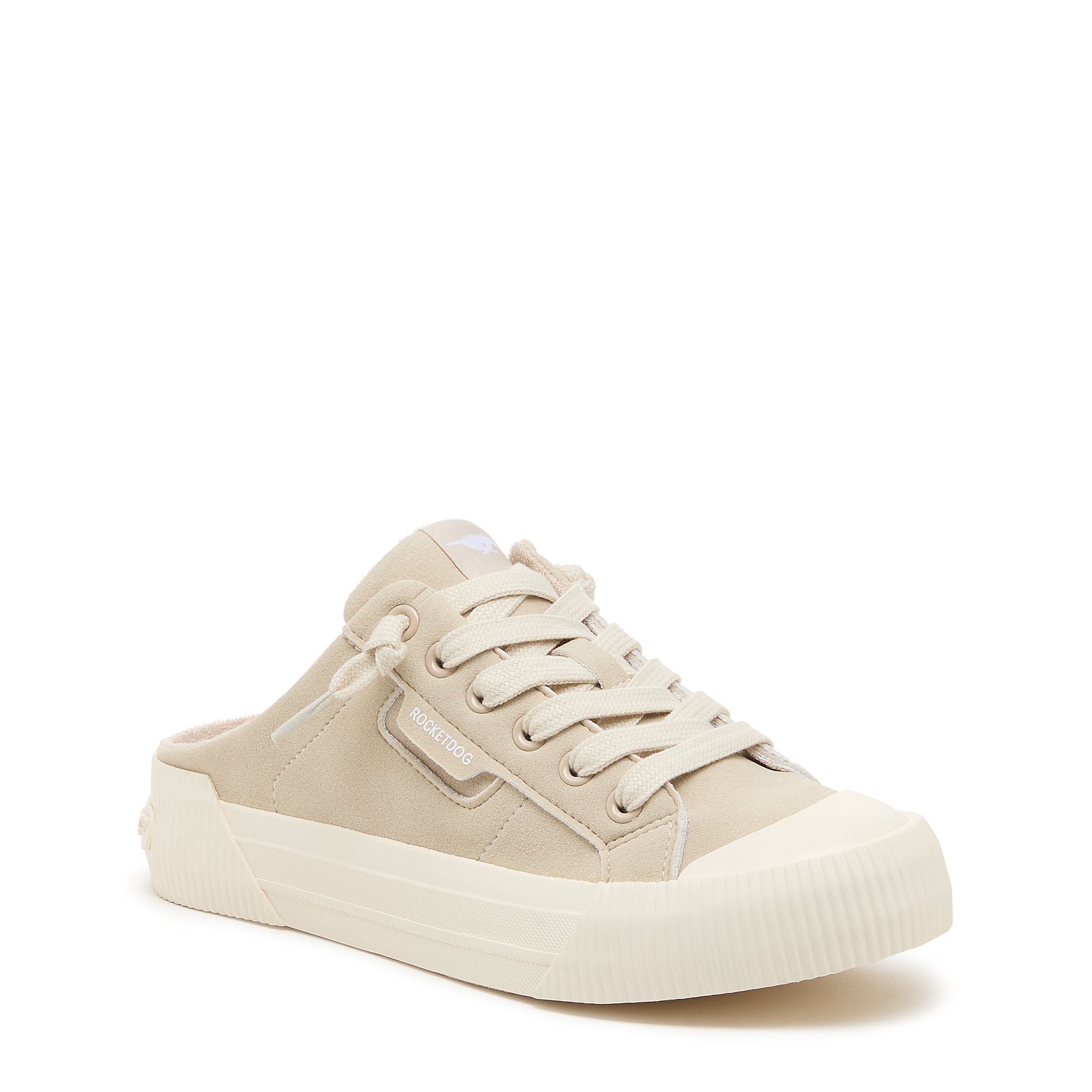 Women's cream sneaker, playful and comfortable – Rocket Dog Cheery