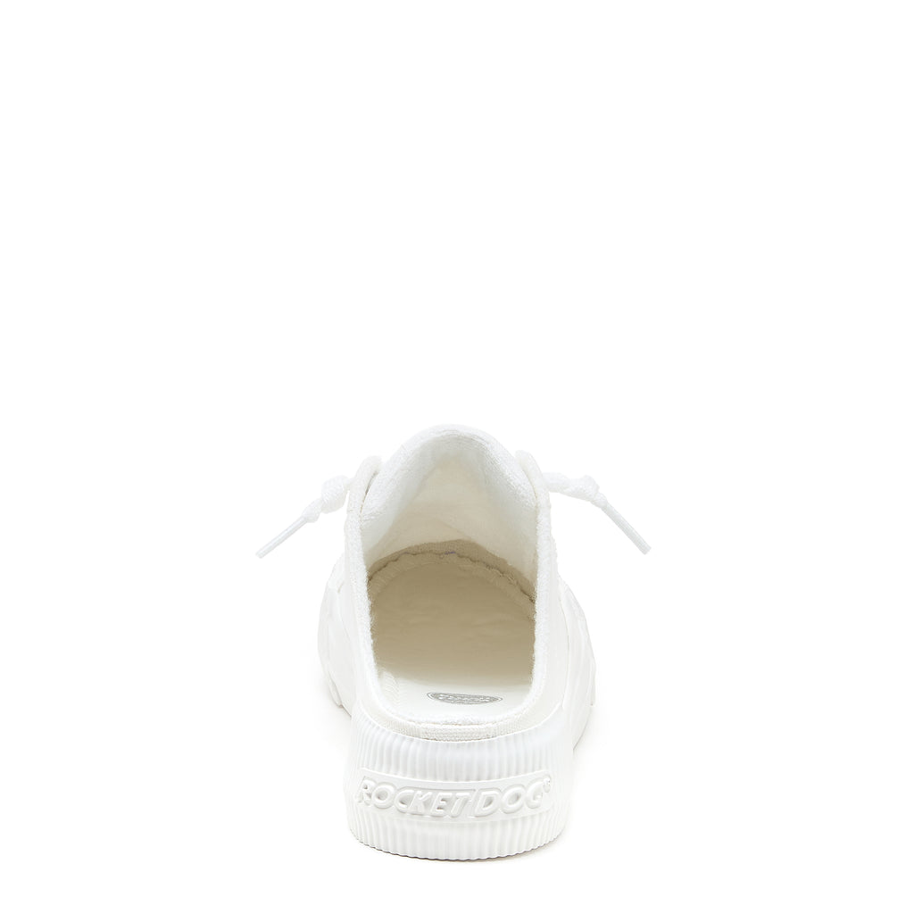 Rocket Dog Cheery women's white sneaker, playful slip-on