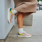 Women's color block sneaker, playful and comfortable – Rocket Dog Cheery