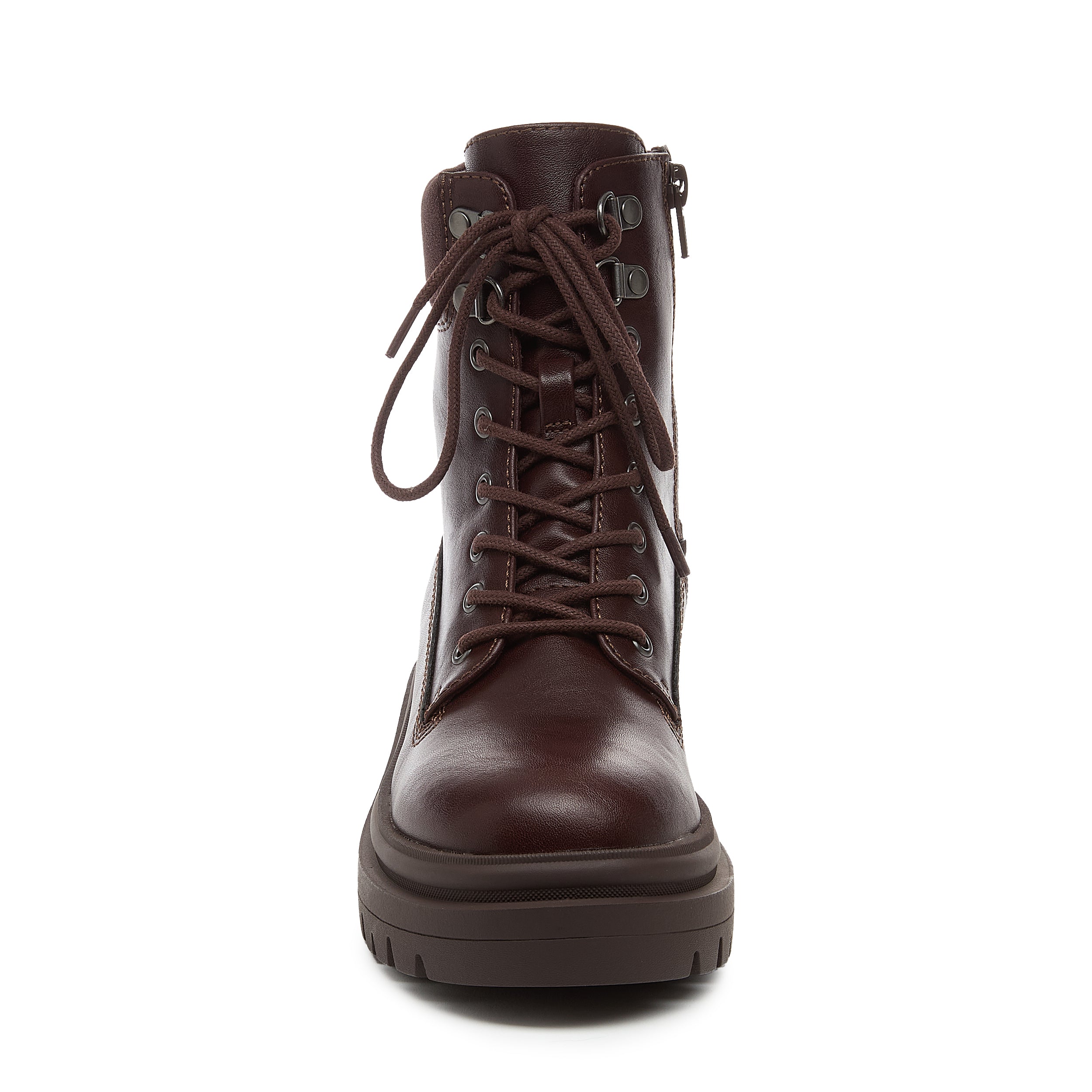 Brown women's boot with Rocket Dog comfort, everyday style