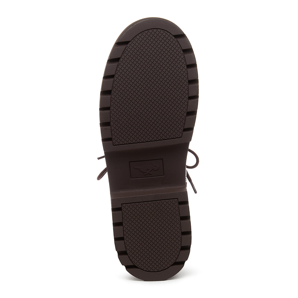 Brown boot with cushioned footbed, women's everyday style – Rocket Dog Danie