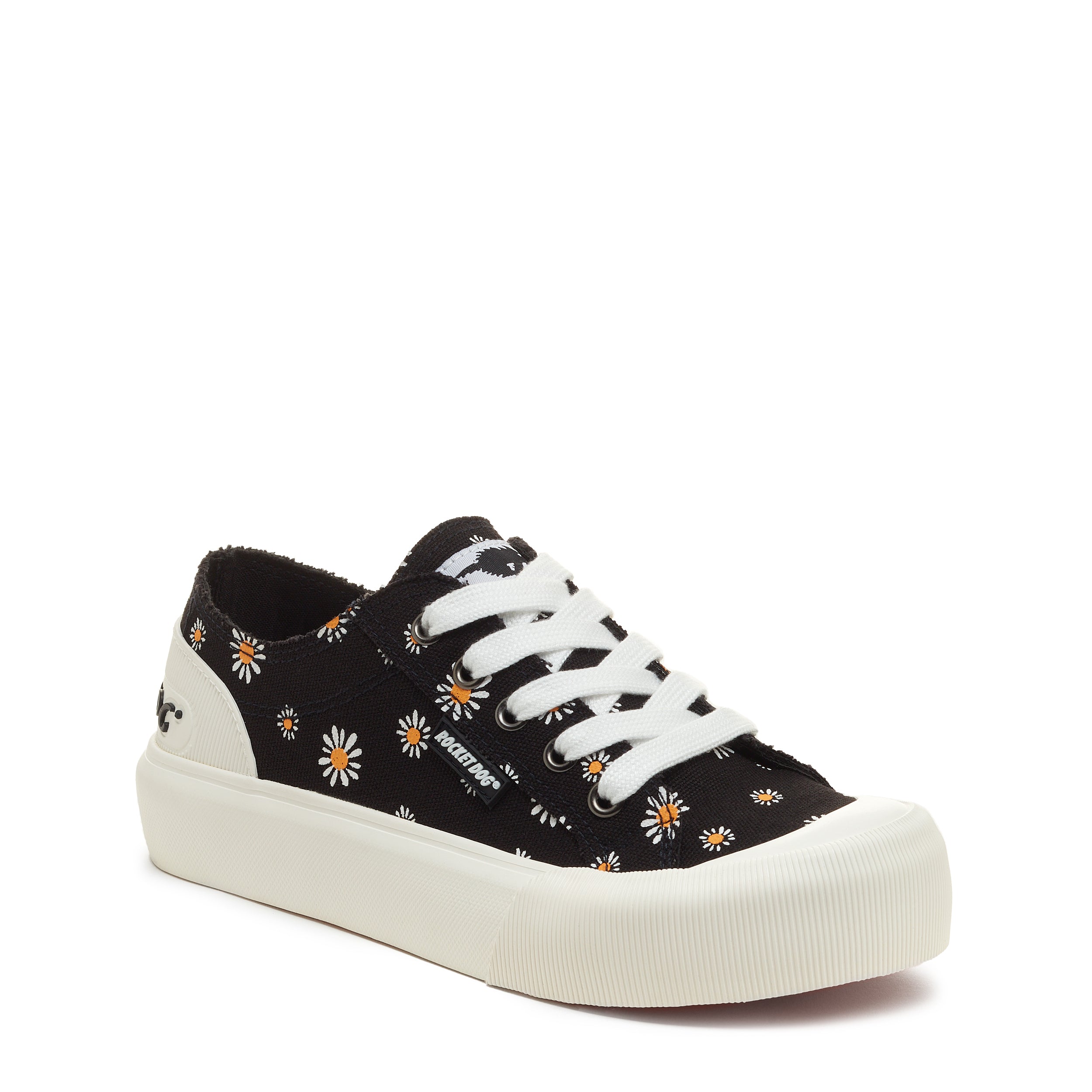 Women's daisy print sneaker, playful and comfortable – Rocket Dog Jazzin