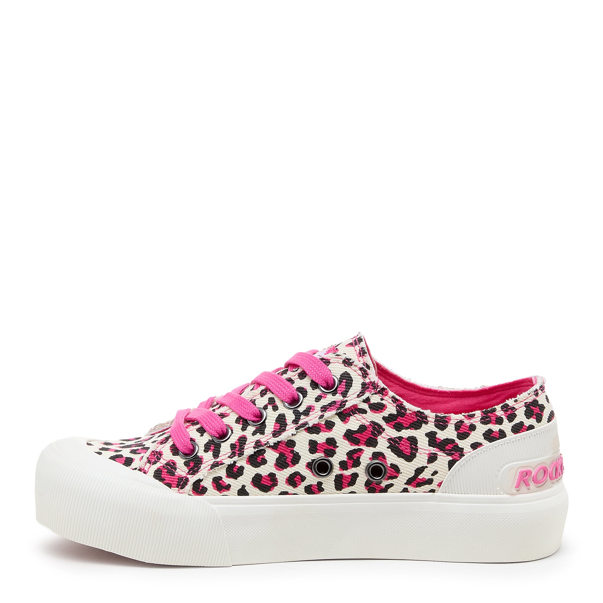 Rocket Dog® Jazzin Plus Pink Leopard Sneaker