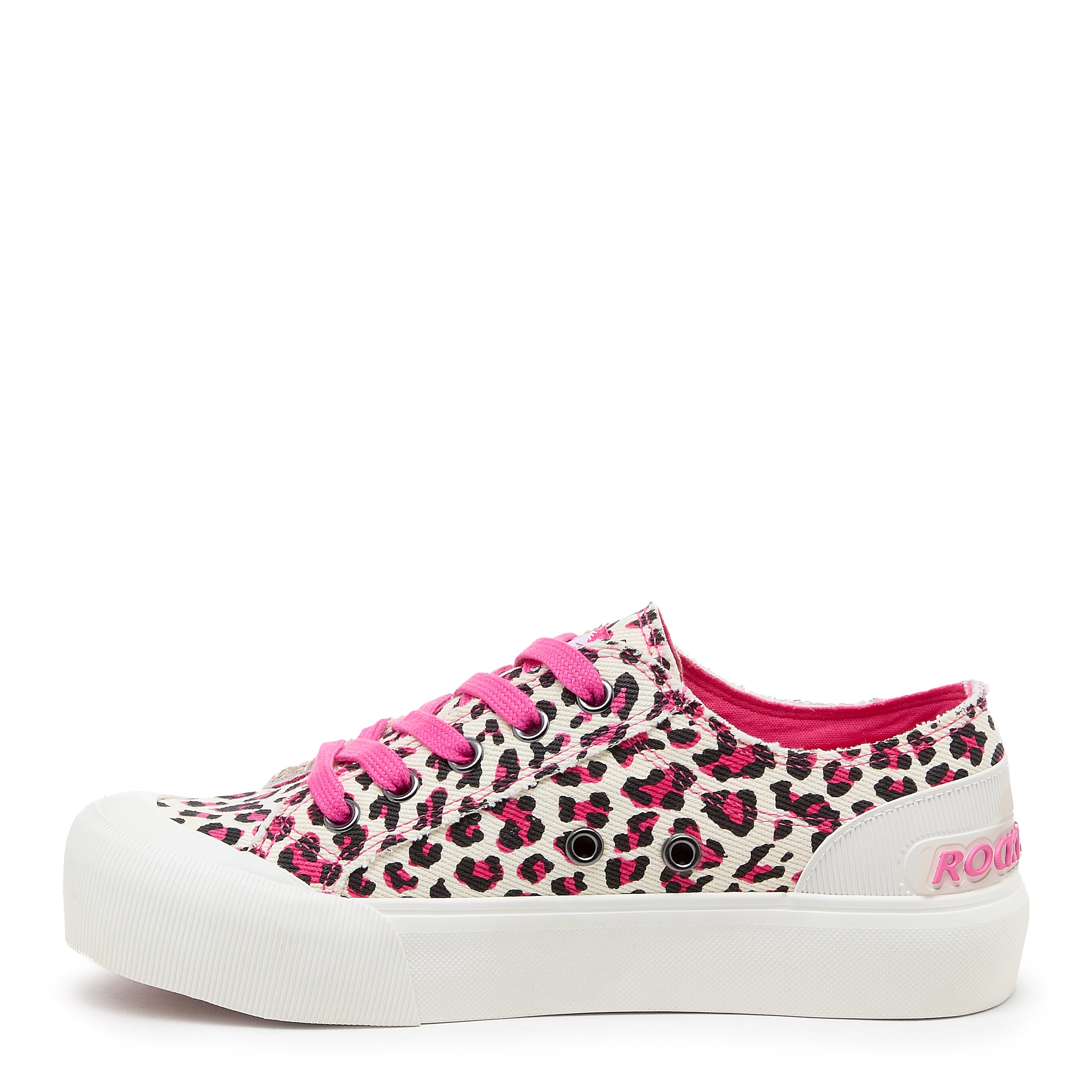 Rocket Dog® Jazzin Plus Pink Leopard Sneaker