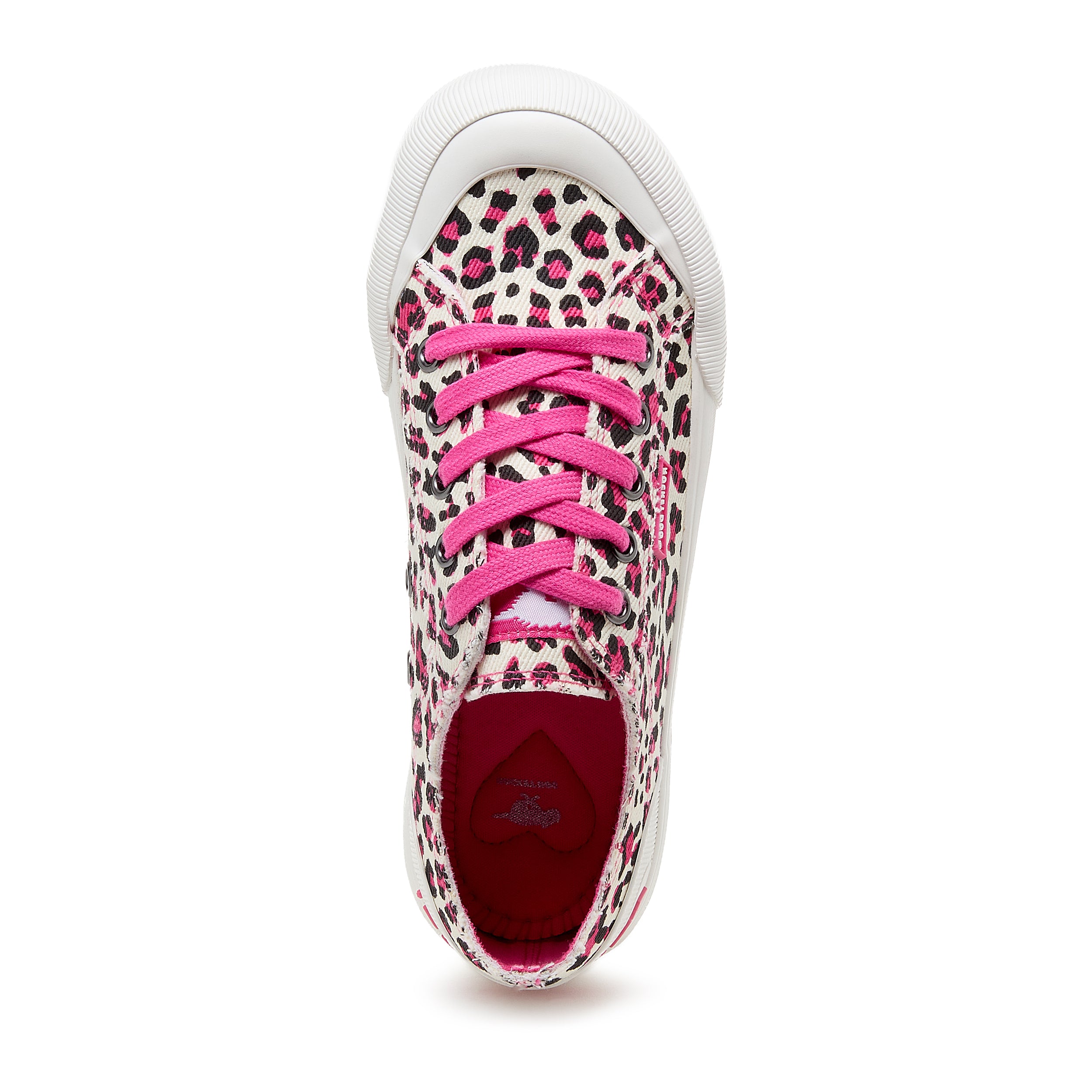 Rocket Dog® Jazzin Plus Pink Leopard Sneaker