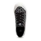 Black women's sneaker with Rocket Dog comfort, playful style