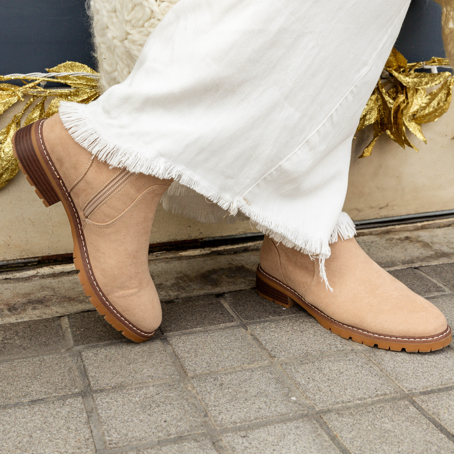 Noelani Taupe Bootie | Rocket Dog Women's Ankle Boots – Rocket Dog®