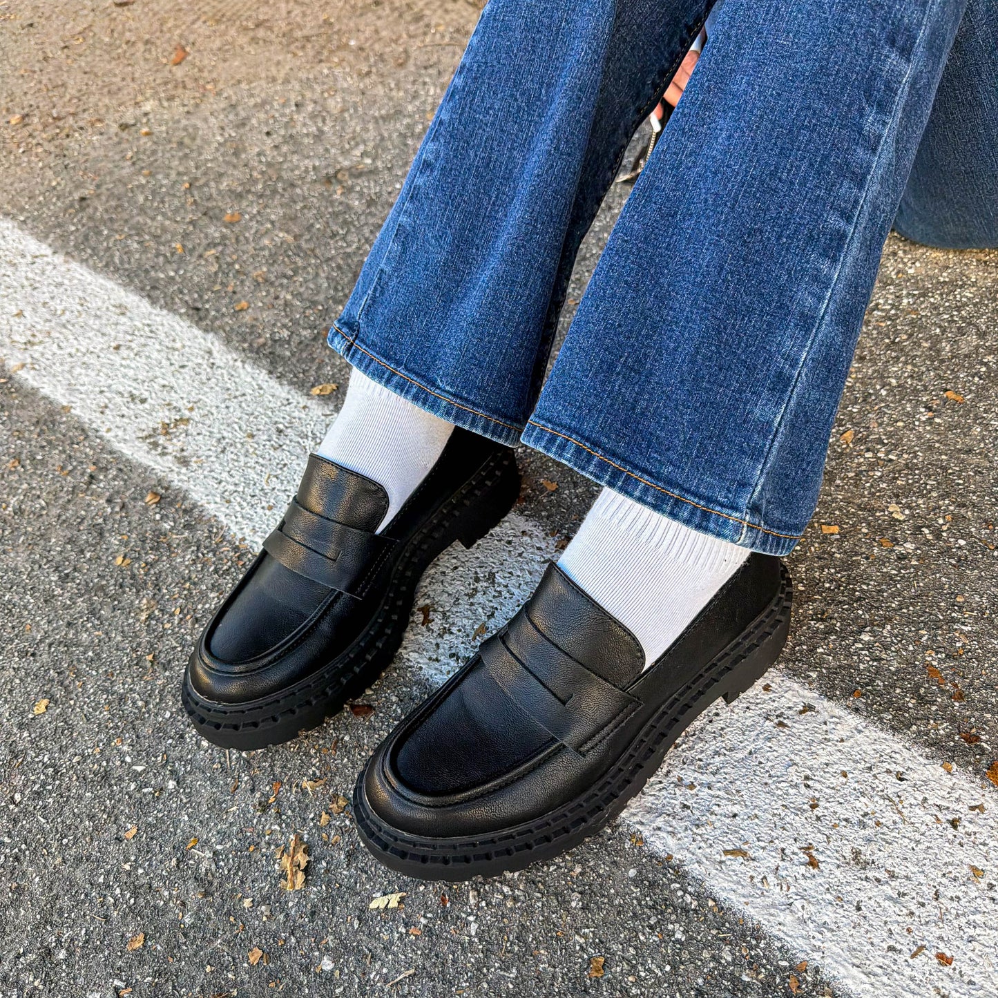 Perry Lug Sole Slip-On Loafers