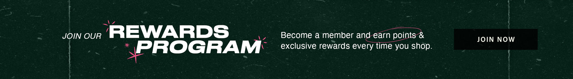 Join Rocket Dog Rewards Program