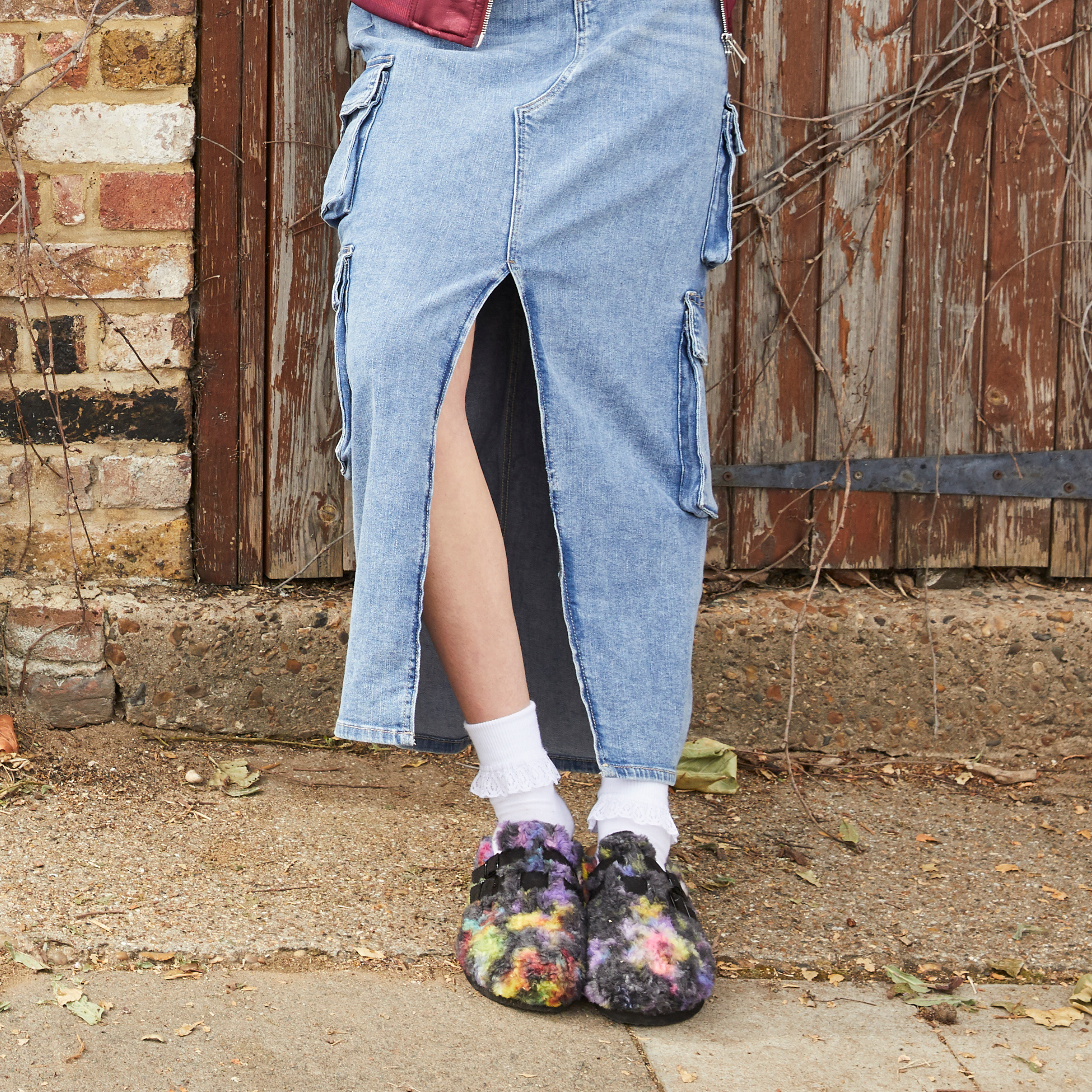 Rocket Dog Rainbow Mules | Fluffy & Fun Slides 🌈 – Rocket Dog®