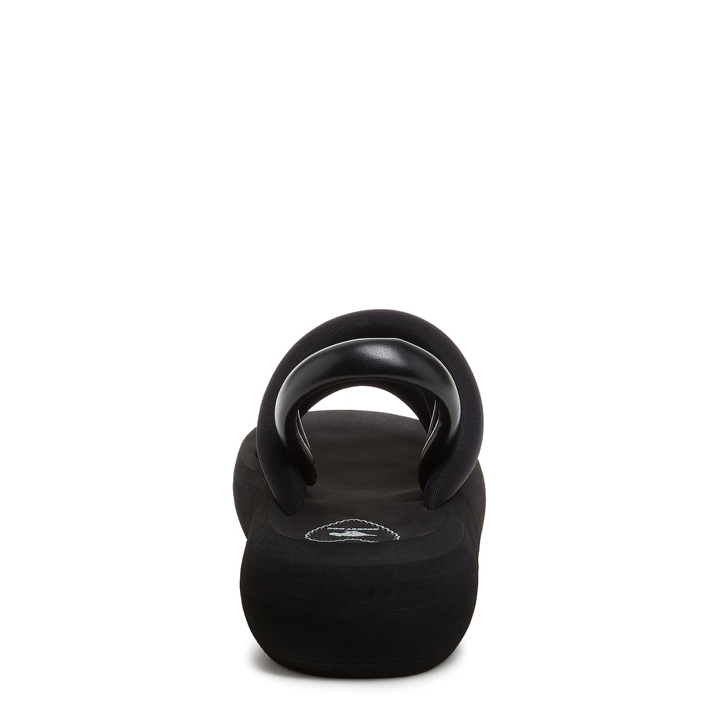Women's everyday black sandal, easy wear – Rocket Dog Smile