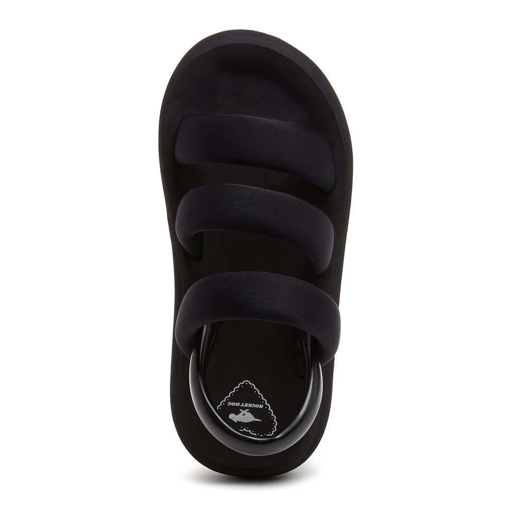 Black women's sandal with Rocket Dog comfort, everyday style