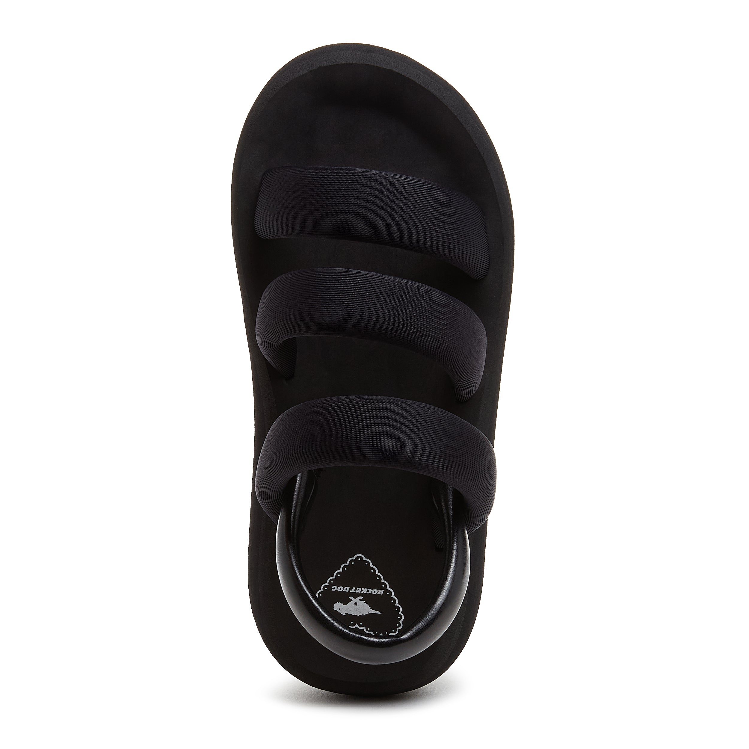 Black women's sandal with Rocket Dog comfort, everyday style
