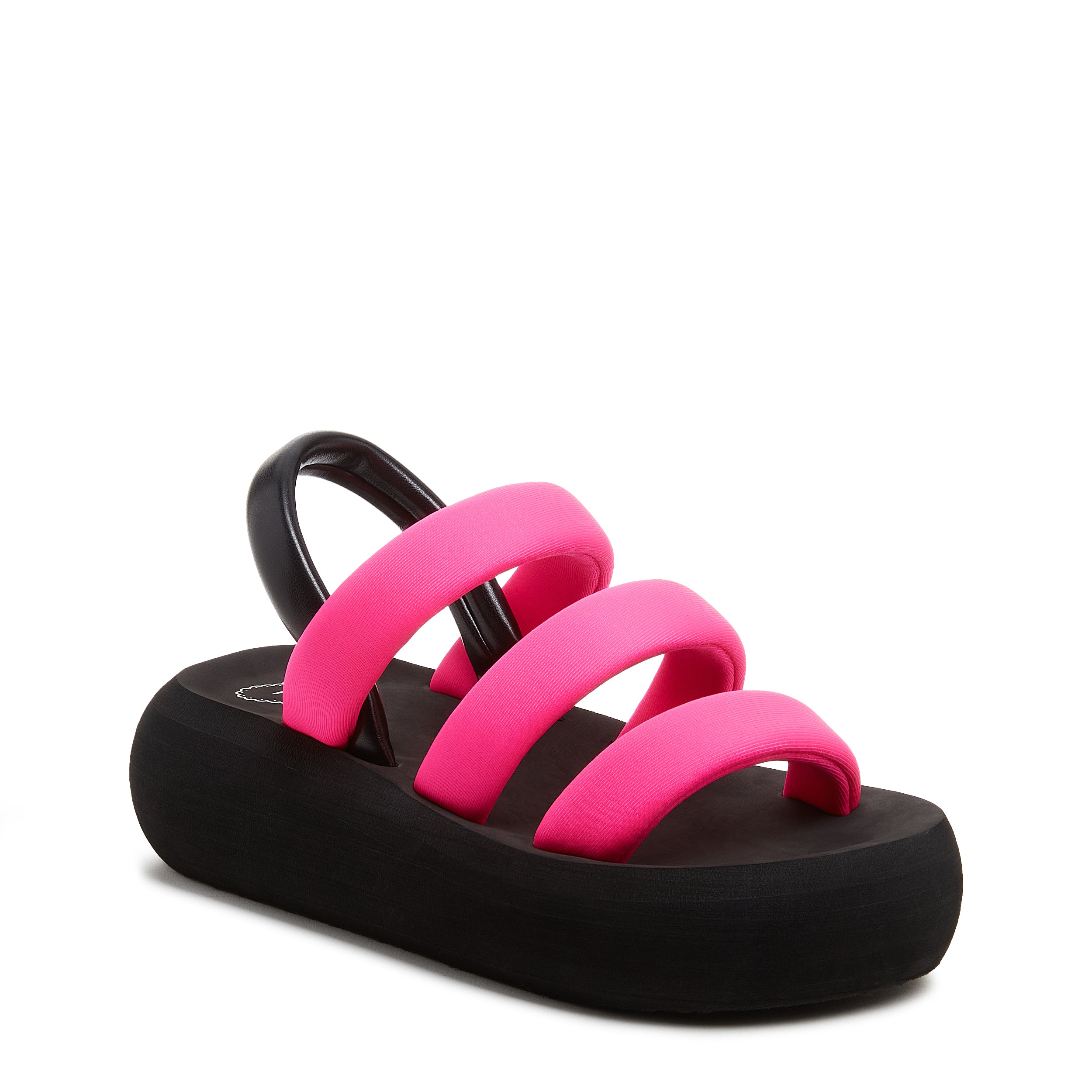 Pink sandal with cushioned footbed, women's everyday style – Rocket Dog Smile