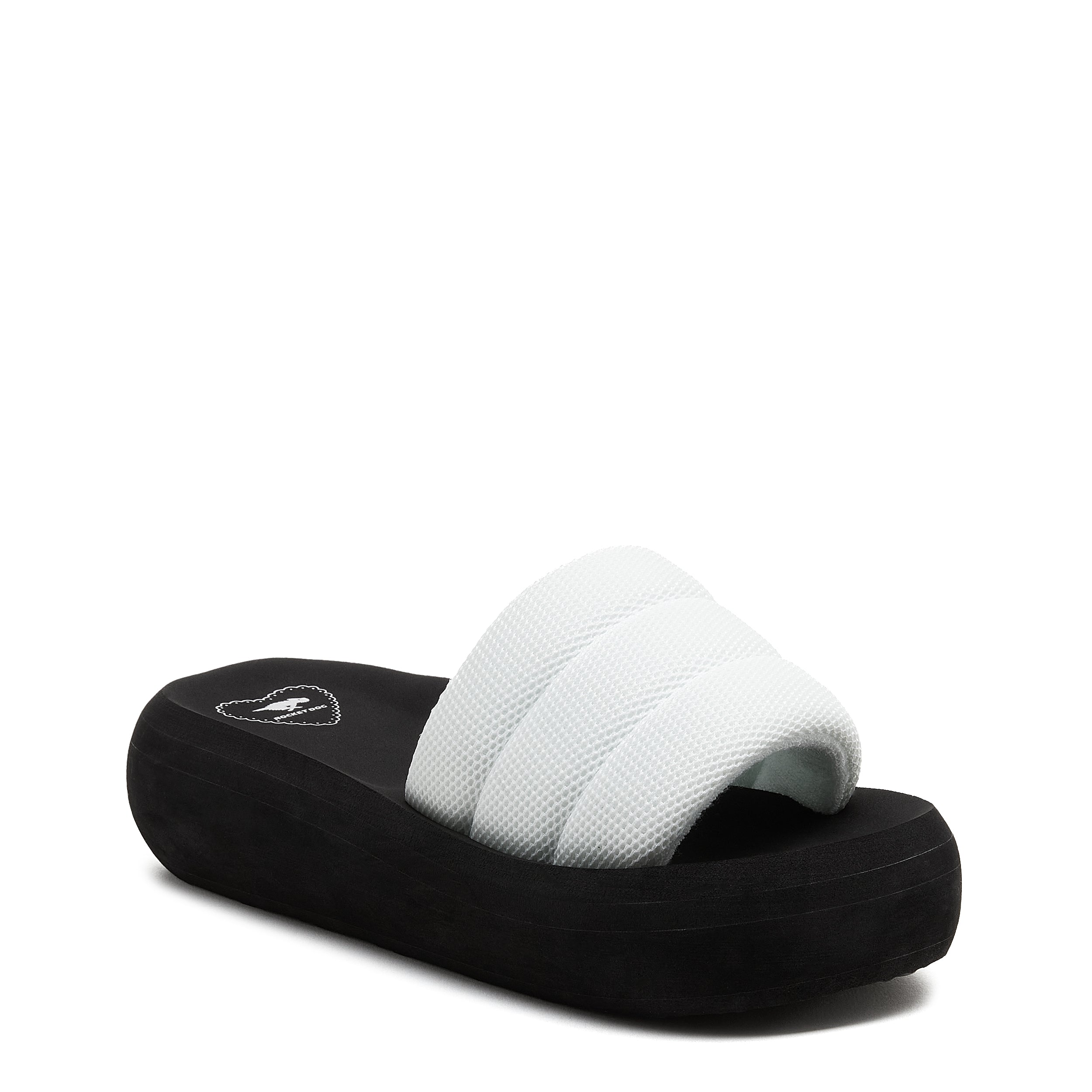 Women's white sandal, everyday and comfortable – Rocket Dog Splash