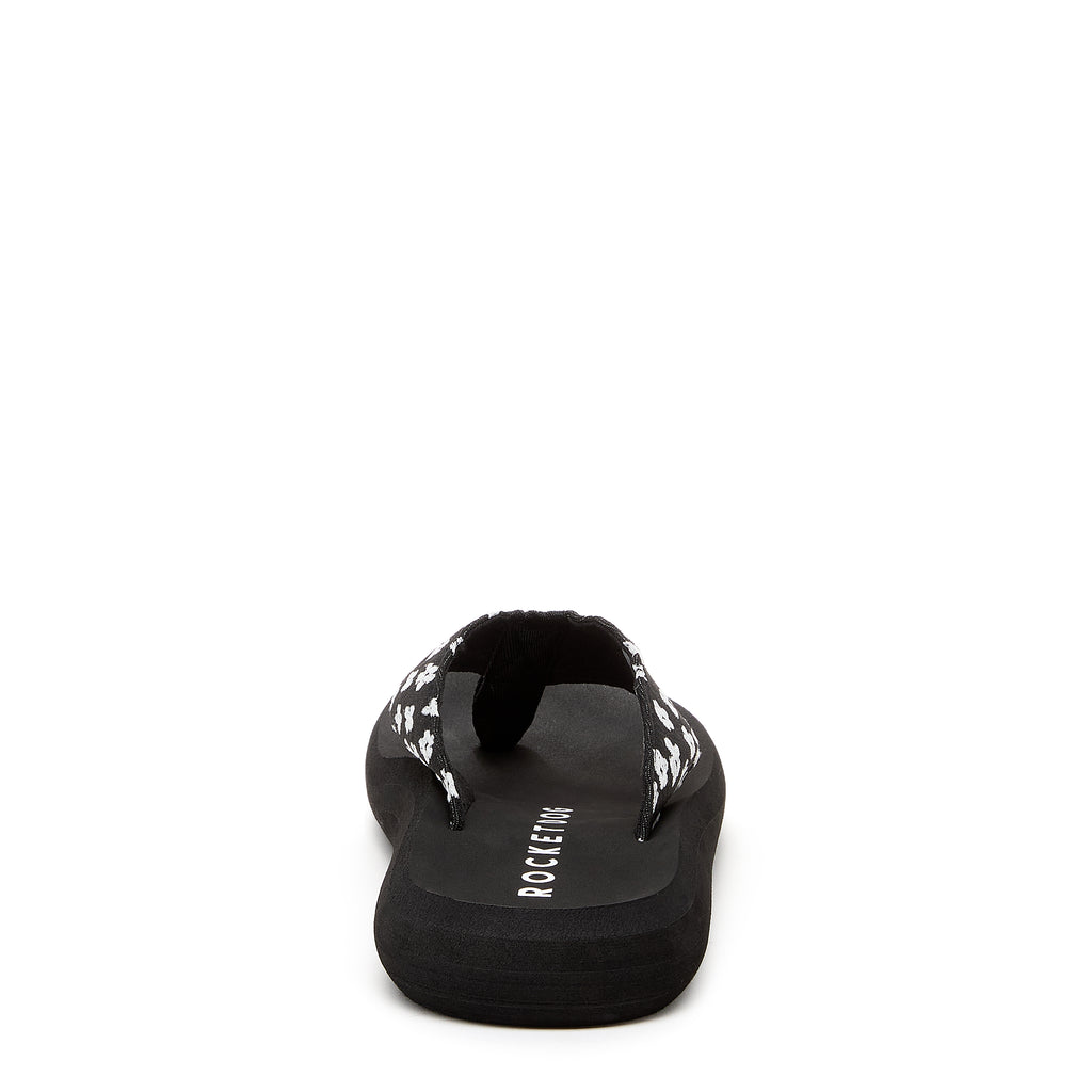 Women's casual black flip flop, easy everyday wear – Rocket Dog Spotlight