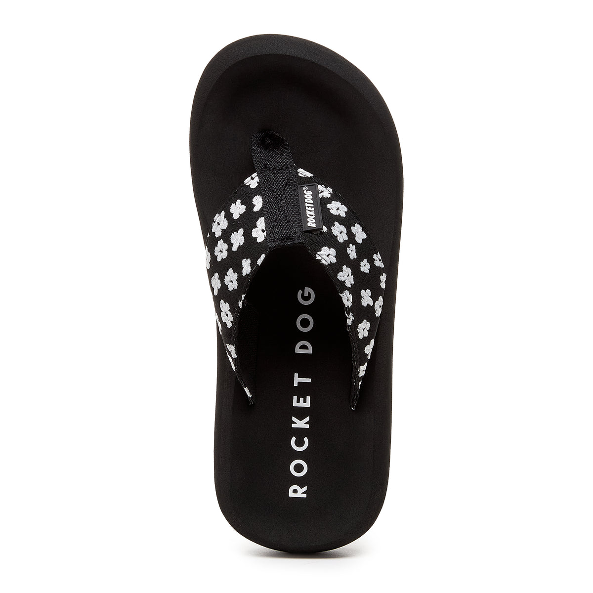 Rocket Dog Women's Spotlight Black Pixie Floral Flip Flop – Rocket Dog®