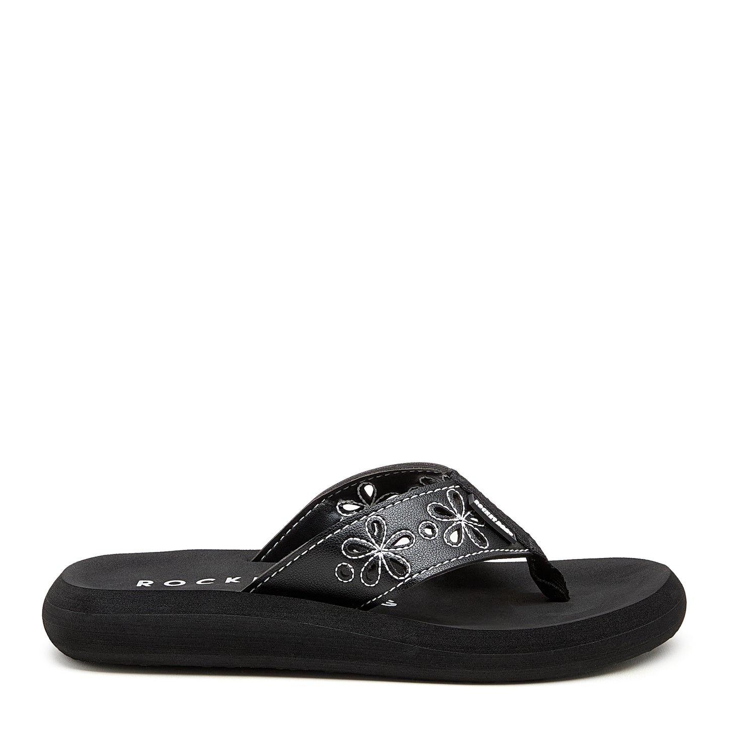 Sunset Black Stitch Flip Flop