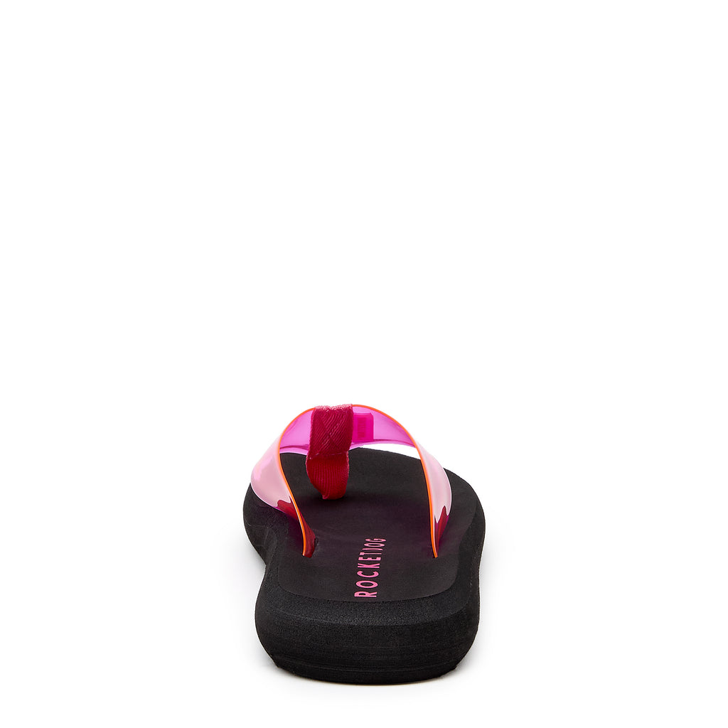 Women's casual clear flip flop, easy everyday wear – Rocket Dog Sunset