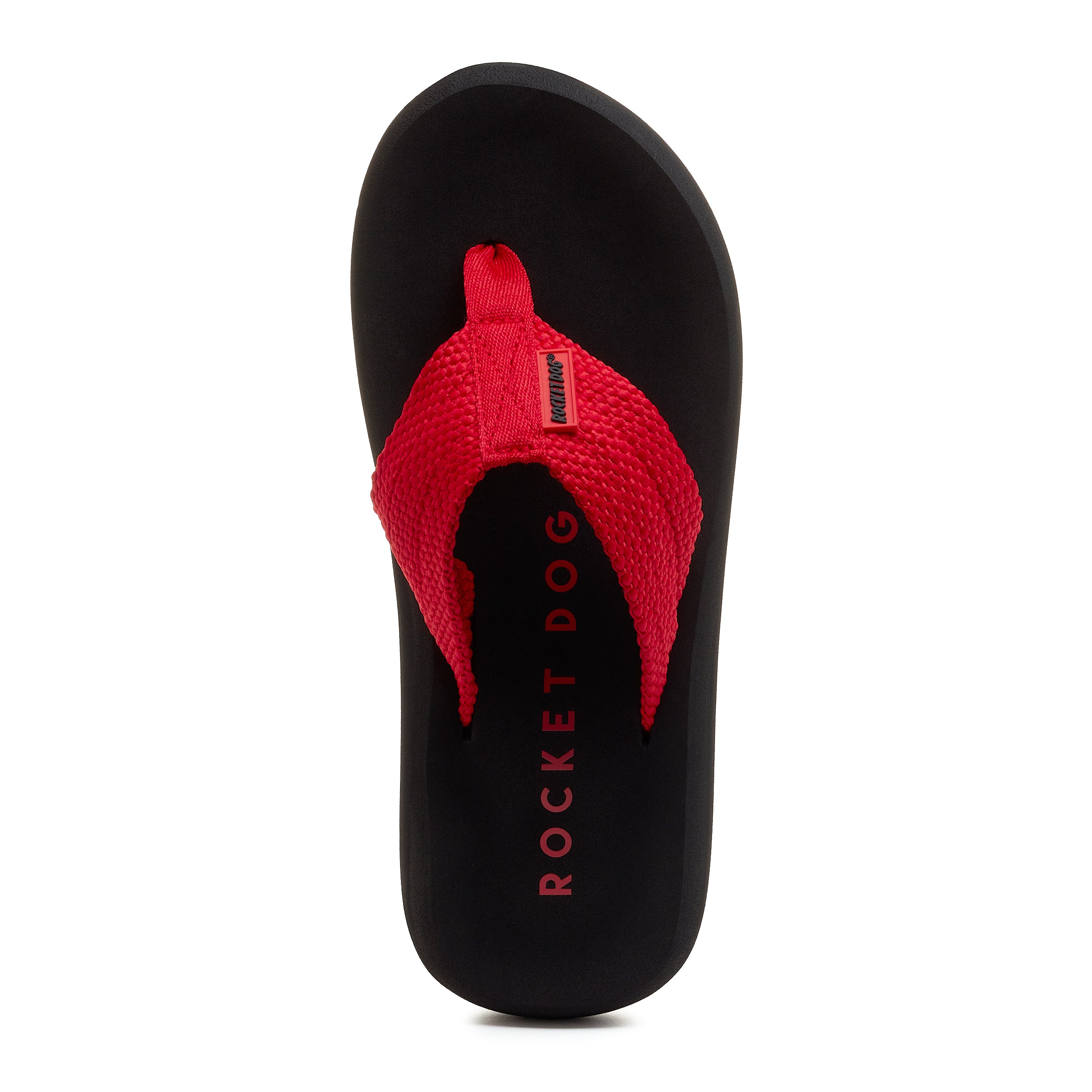 Rocket Dog Sunset red webbing flip flop, casual women's footwear