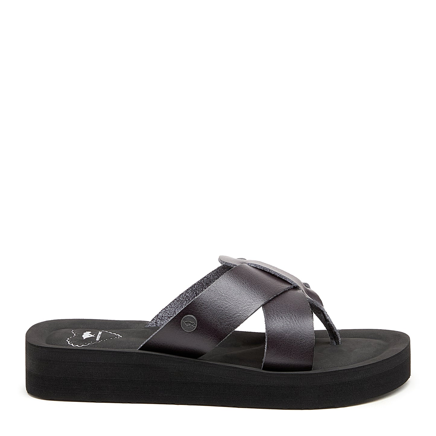 Wilmer Black Flip-Flops