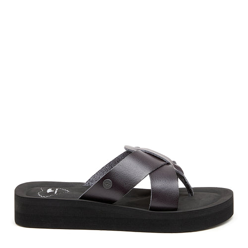 Rocket Dog Wilmer black flip flop, women's casual shoe