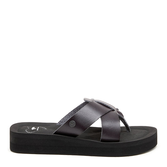 Wilmer Black Flip-Flops